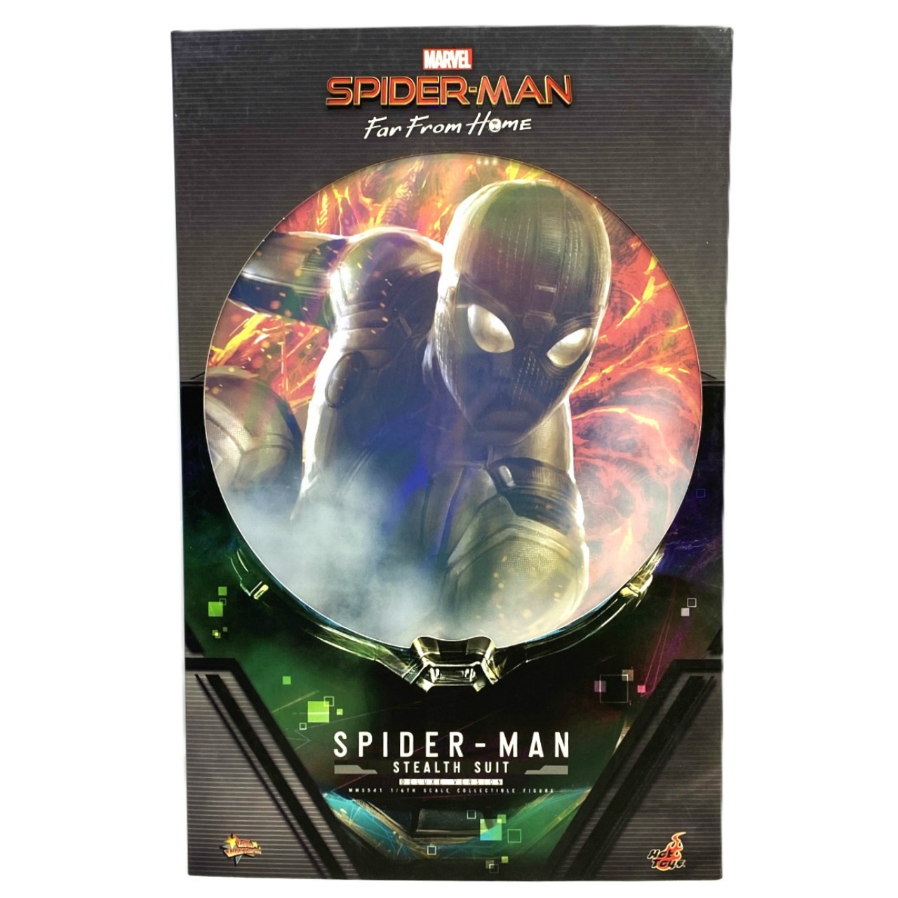 ホットトイズ ムービー・マスターピース MMS541 スパイダーマン (ステルススーツ/デラックス版) [スパイダーマン:ファー・フロム・ホーム] 1/6スケールフィギュア