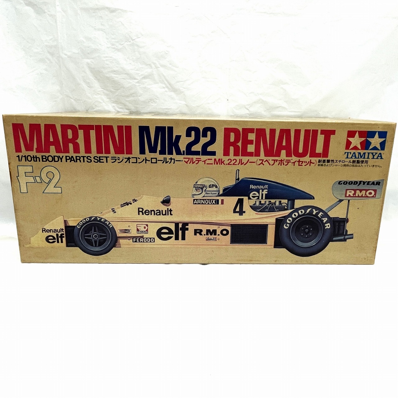 タミヤ 1/10 ラジオコントロールカー マルティニMk.22ルノー スペアボディセット