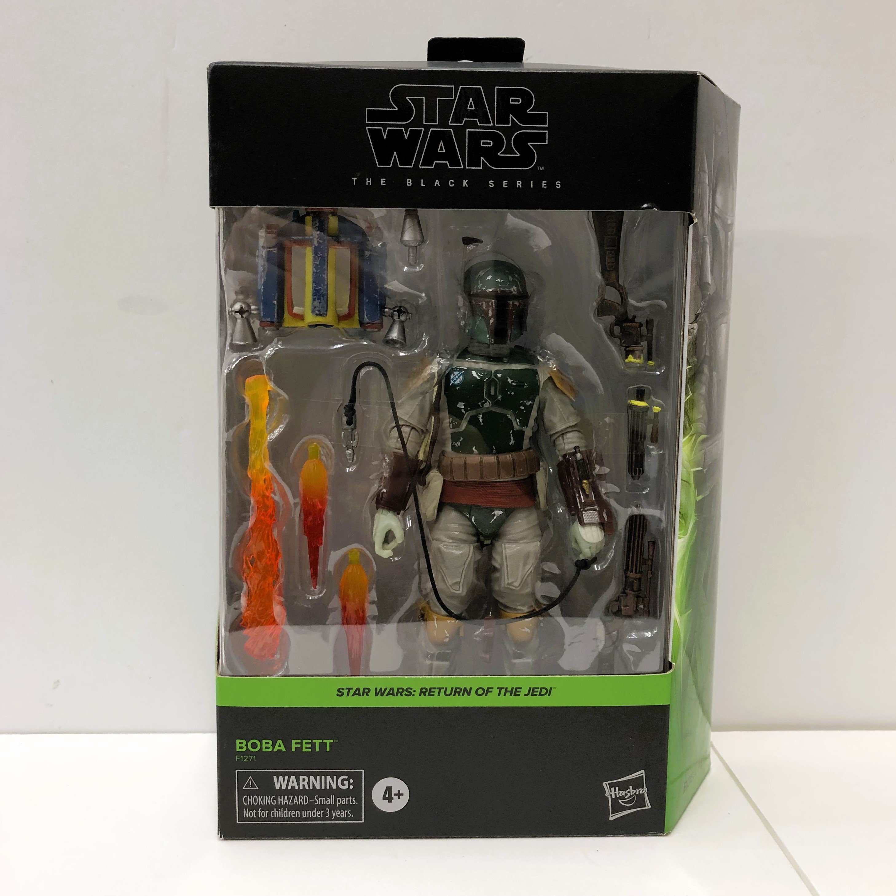 Hasbro Star Wars 6-Inch Black Series Action Figure Boba Fett (Return of the Jedi)