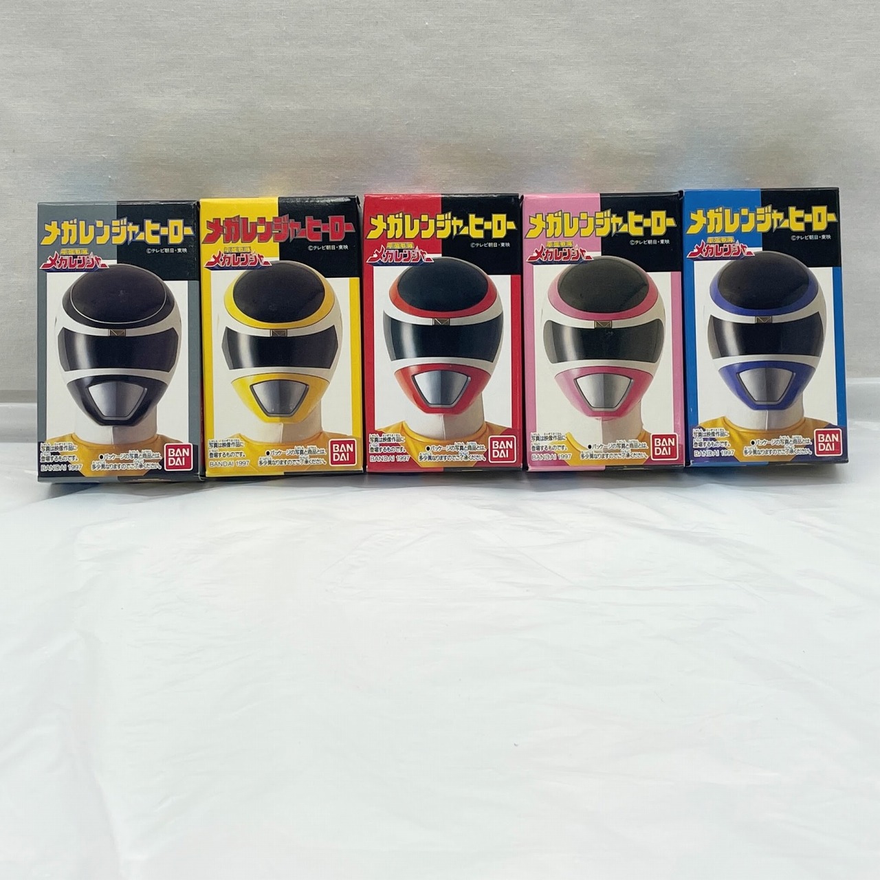 バンダイ 電磁戦隊メガレンジャー メガレンジャーヒーロー 全5種セット