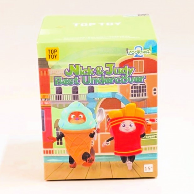Zootopia 2 Nick & Judy Best Undercover Blind Box Figure