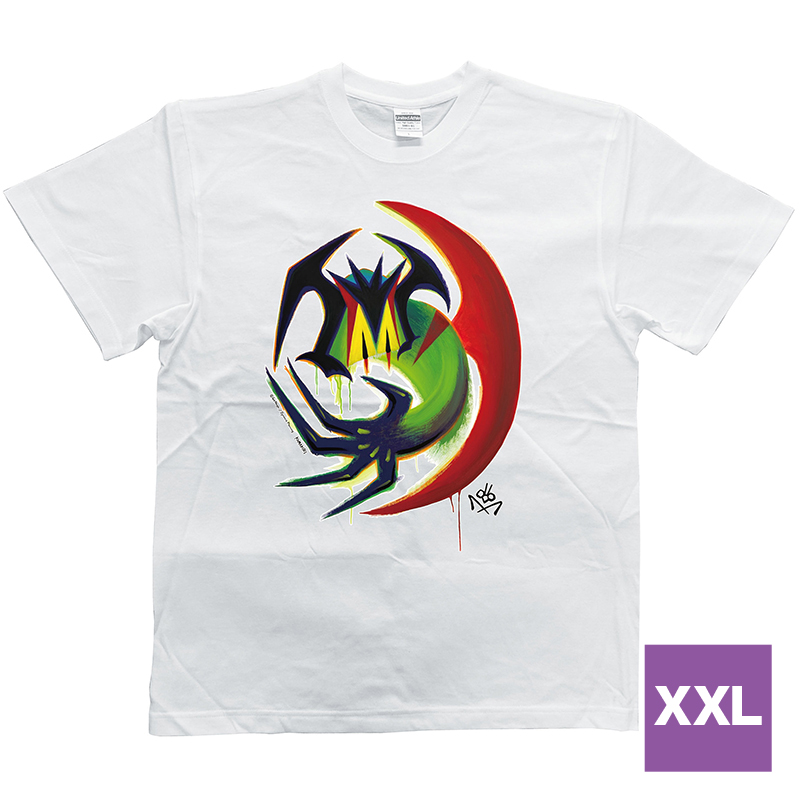 KAMAKIRI デビルマン Tシャツ (白) XXLサイズ