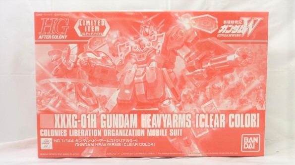 HG 1/144 ガンダムヘビーアームズ [クリアカラー]