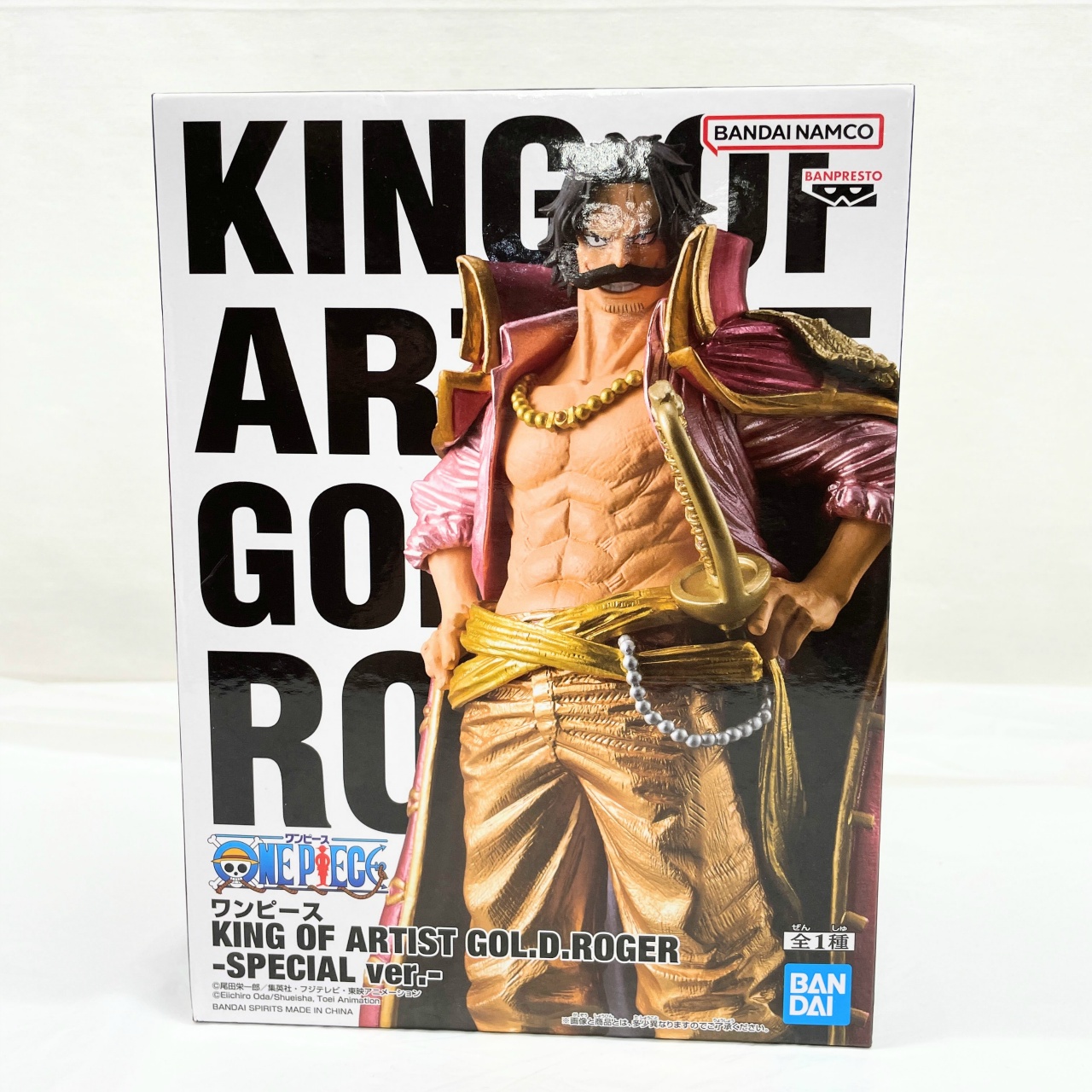 バンダイスピリッツ ワンピース KING OF ARTIST THE GOL.D.ROGER(ゴール・D・ロジャー) SPECIAL ver.