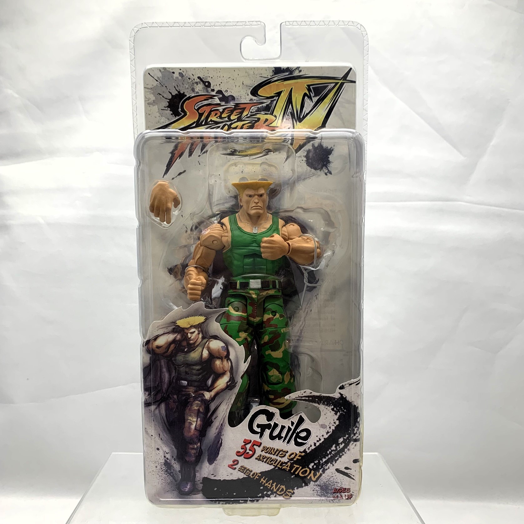 NECA(ネカ) ストリートファイター4 7インチ フィギュア ガイル