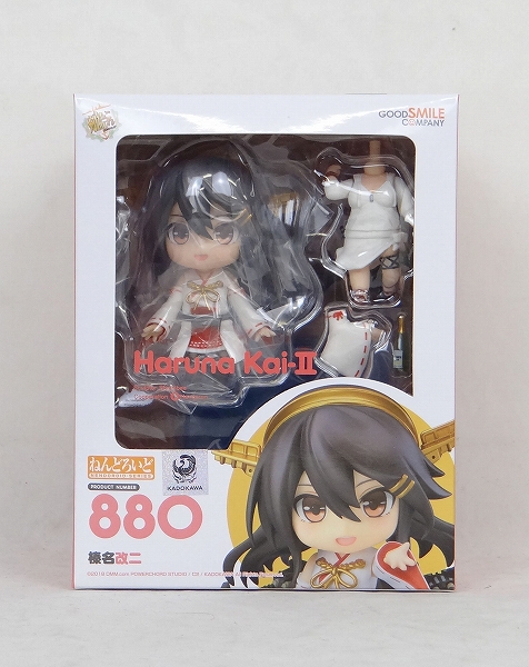 ねんどろいど No.880 榛名改二 GOODSMILE ONLINE SHOP 予約特典「ねんどろいど 榛名改二 特製スリーブ・ねんどろいど用特別仕様台座」付