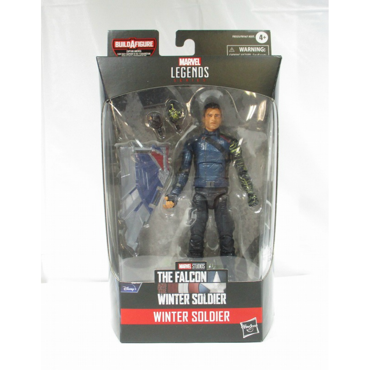 ハズブロ マーベルレジェンド キャプテン・アメリカ(フライトギア)シリーズ 04 ウィンター･ソルジャー 6インチアクションフィギュア