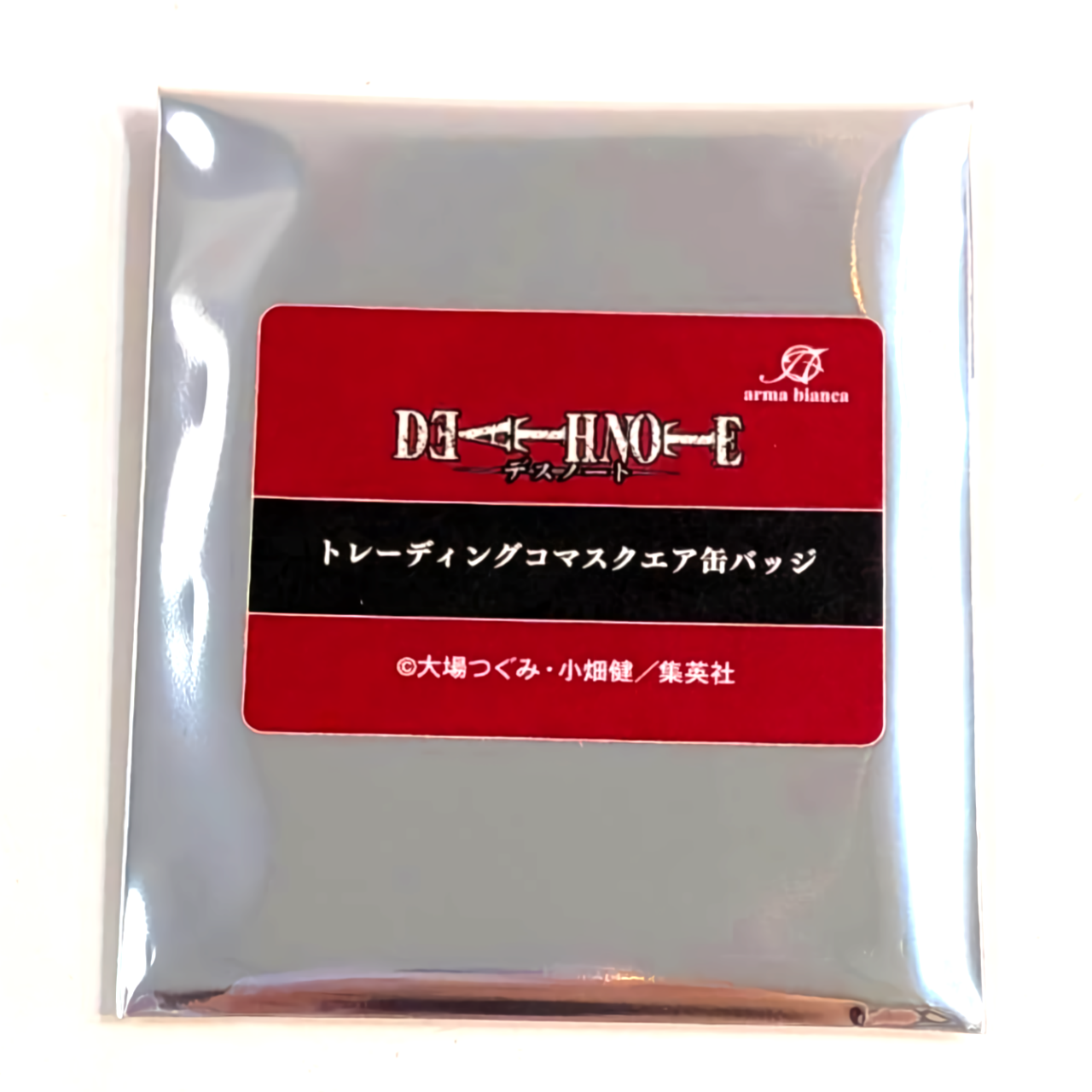 DEATH NOTE トレーディングコマスクエア缶バッジ【単品】