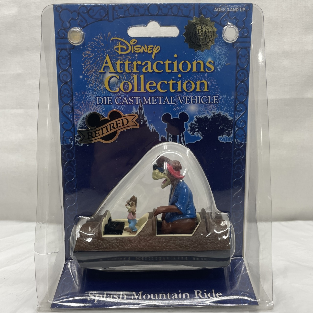 DISNEY Theme Park Collection DIE CAST METAL VEHICLE Splash Mountain Ride