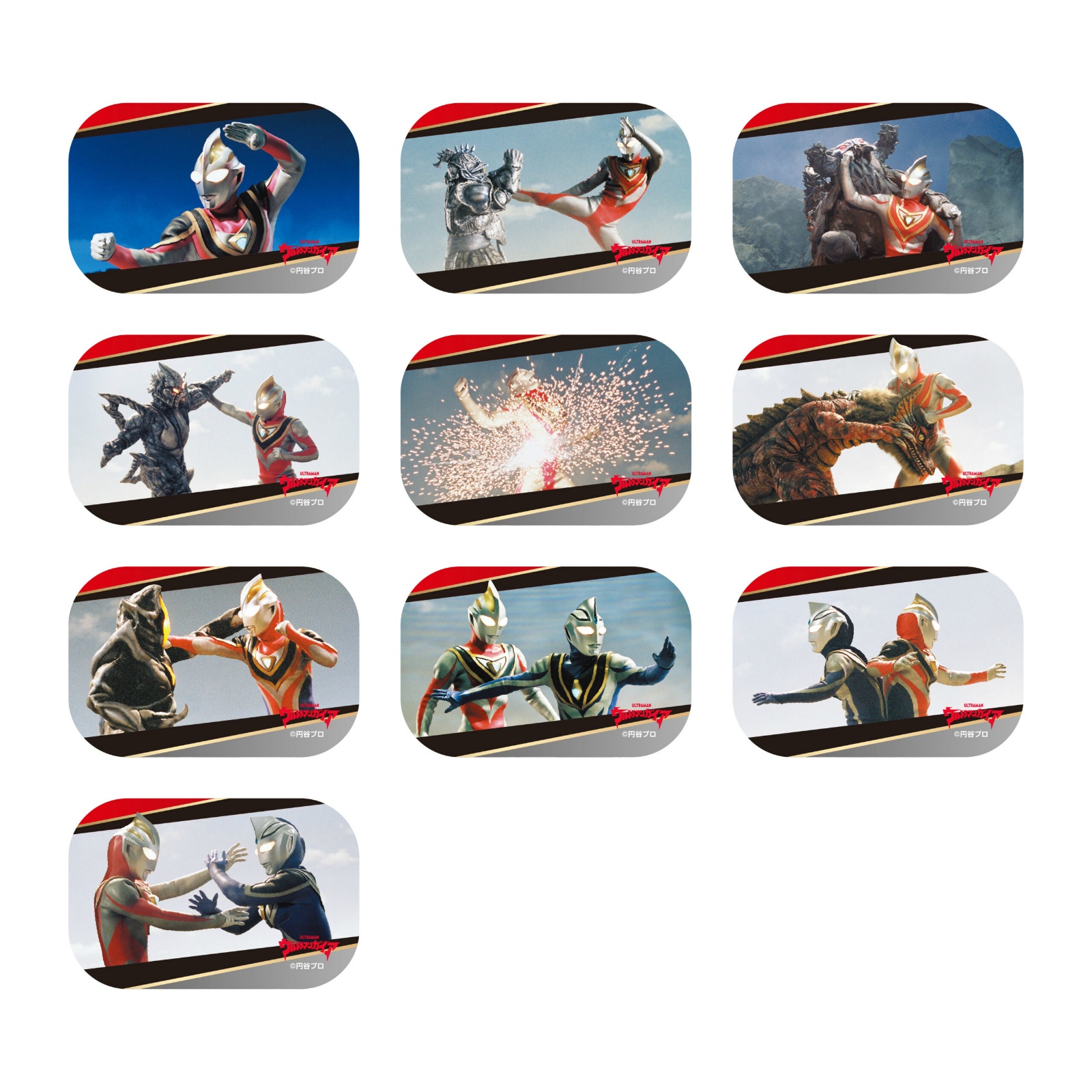 ウルトラマンガイア ブラインドスタンド缶バッチ(単品)