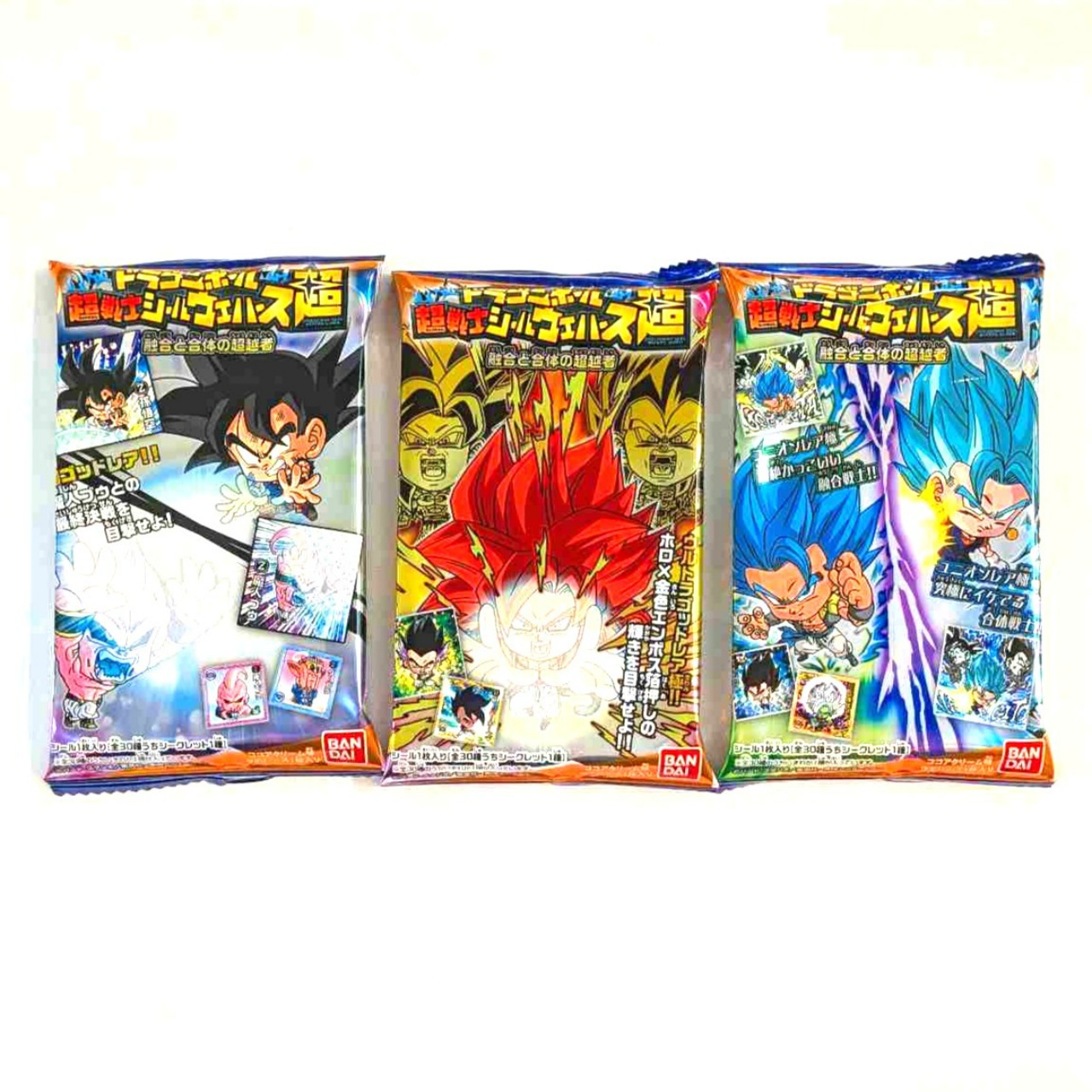 ドラゴンボール 超戦士シールウエハース超 融合と合体の超越者 単品