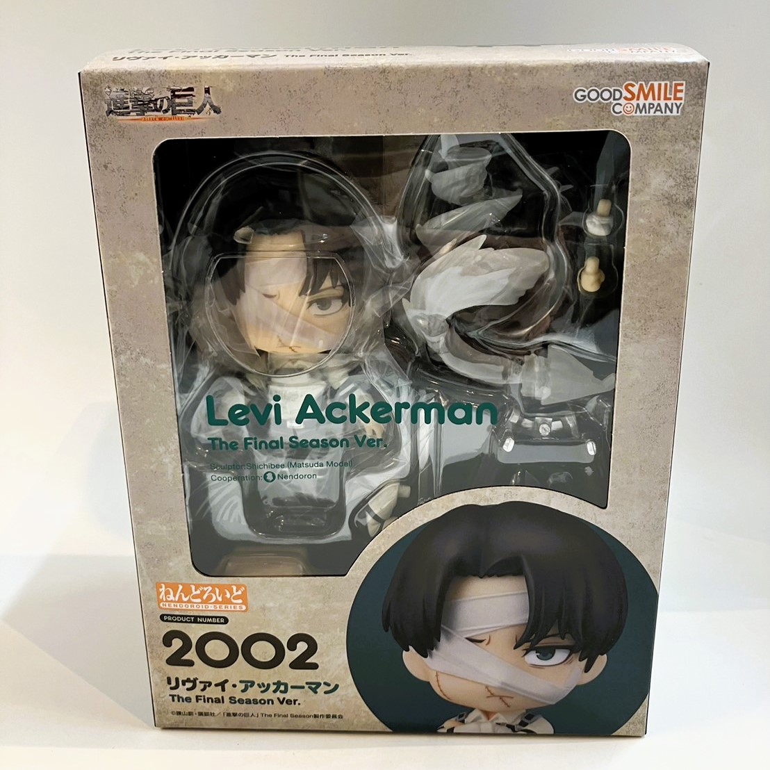 Nendoroid Attack on Titan Levi Ackerman: The Final Season Ver.