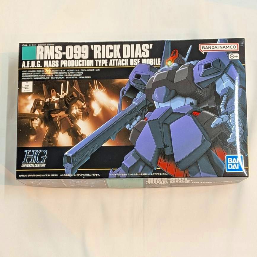 HGUC 010 1/144 RMS-099 Rick Dias