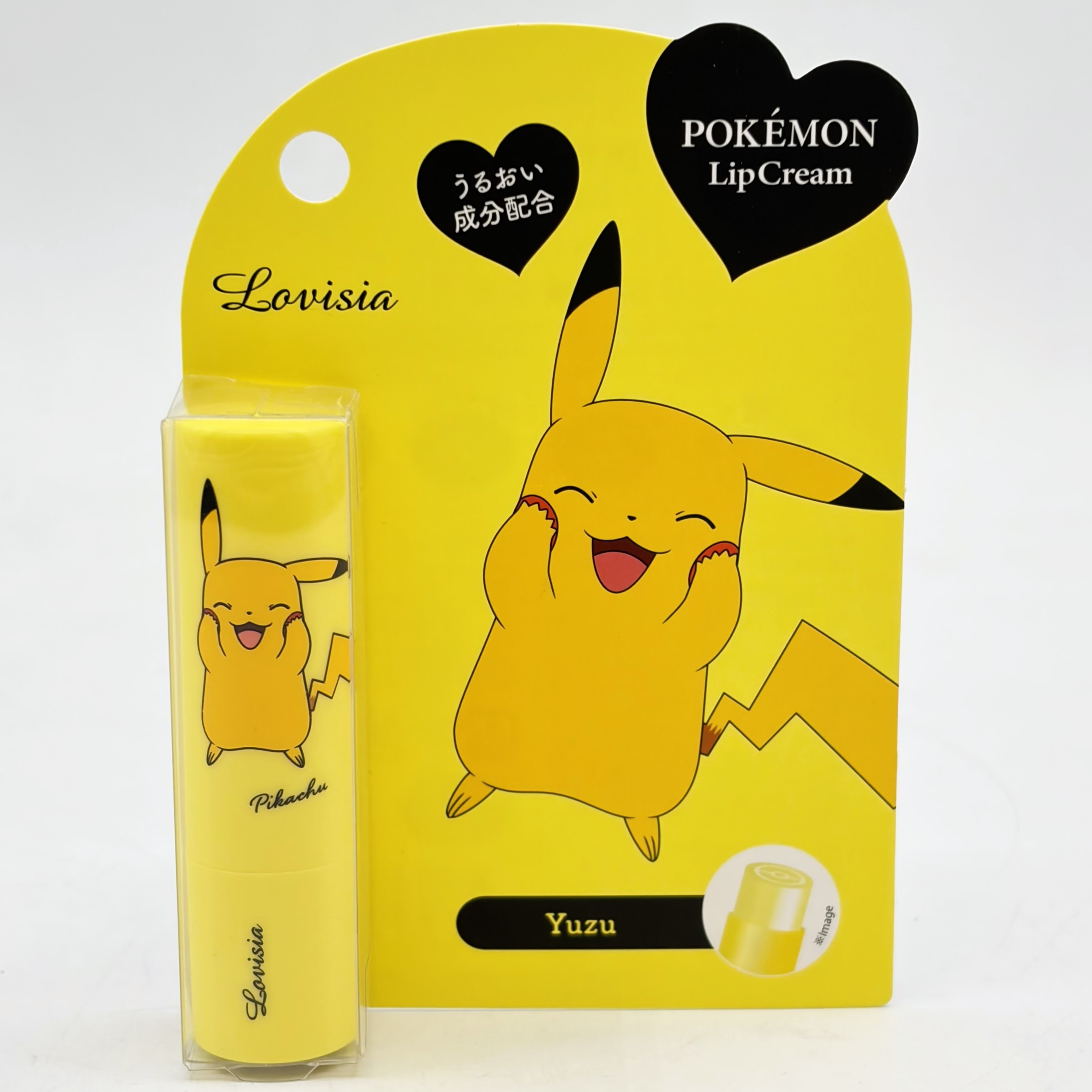 ビークルーズ 02Lovisiaポケモンリップクリーム ピカチュウ　ゆず