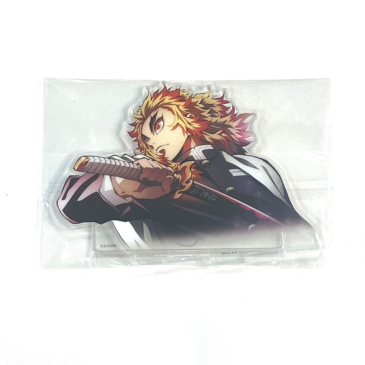 劇場版 鬼滅の刃 無限列車編 上映四周年記念 炎柱・煉獄杏寿郎カフェ×ufotable Cafe×マチ★アソビCAFE×ufotable DINING×ufotable CINEMA 第一弾キービジュアルランダムアクリルスタンド 煉獄杏寿郎