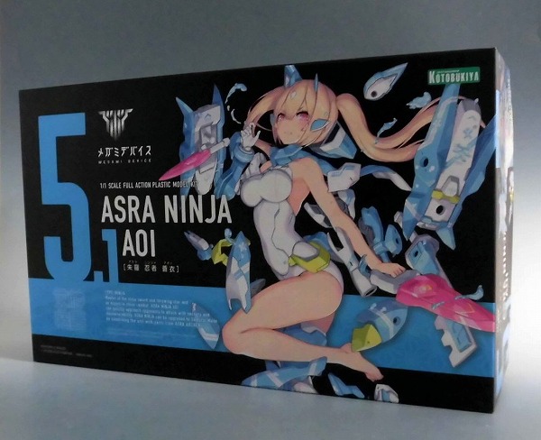 Kotobukiya Megami Device Asra Ninja Aoi (No problem on D1 part material color)