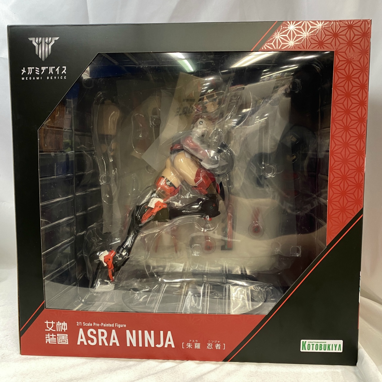 Kotobukiya Asura Ninja 2/1 scale PVC painted figure with bonus (Megami Device)