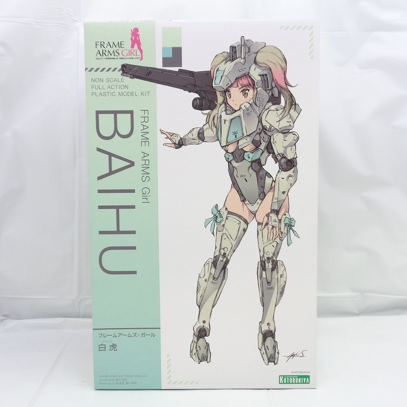 Kotobukiya Plastic Model Frame Arms Girl Baihu with Bonus Item