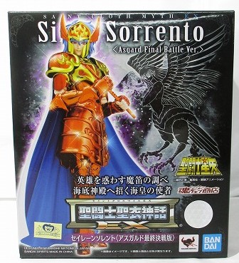 Saint Seiya Myth Cloth EX Siren Sorrento Asgard Final battle version