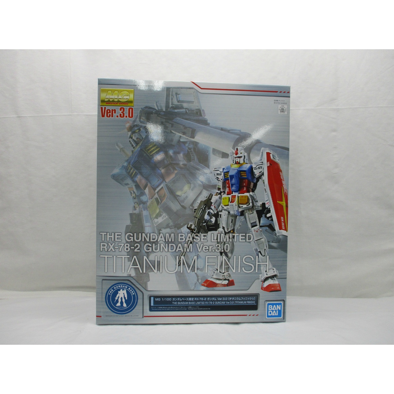 MG ガンダムベース限定 RX-78-2 ガンダムVer.3.0 [チタニウムフィニッシュ]