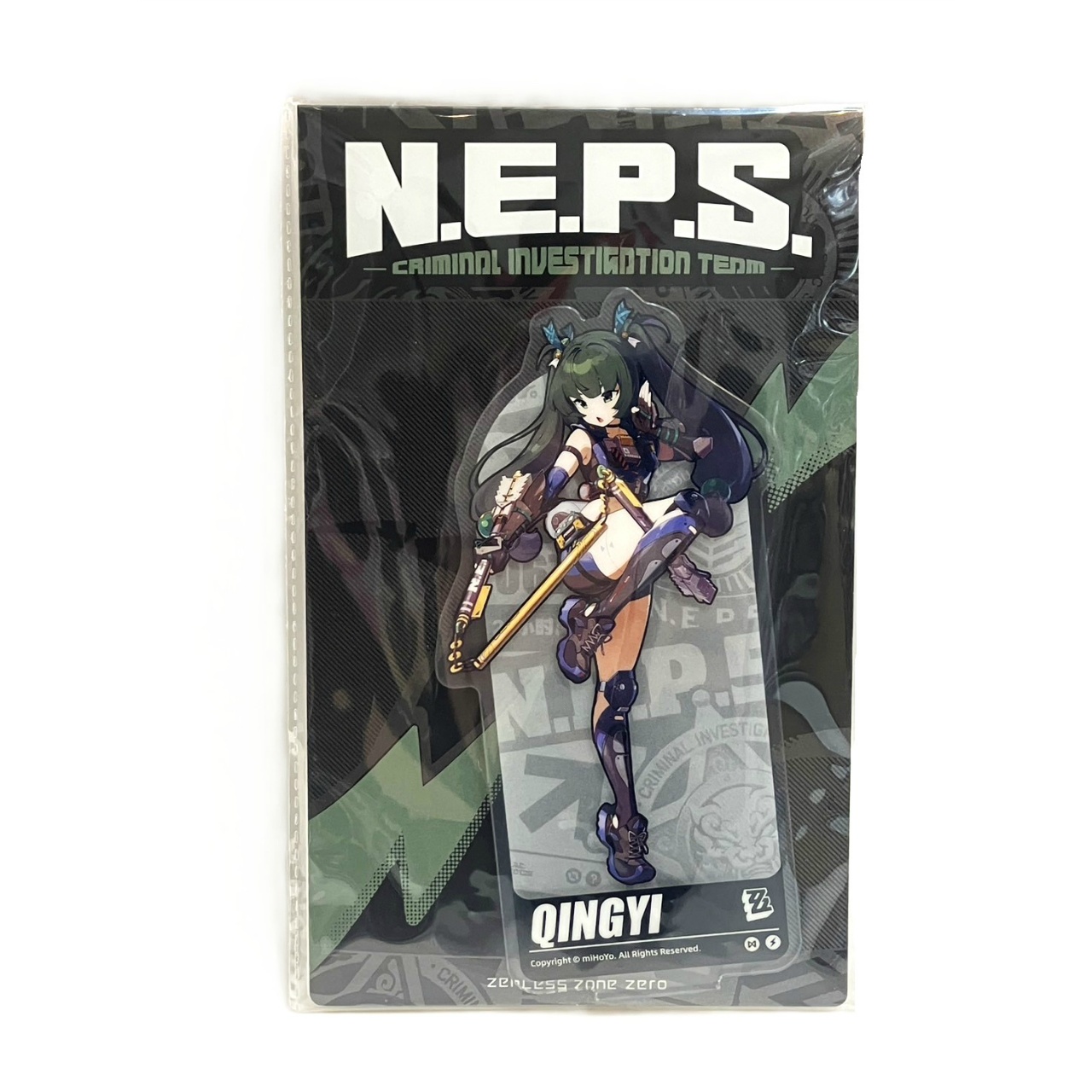 Zenless Zone Zero Impact Character Illustration Series Acrylic Stand - Zhu Yuan Special Investigation Unit EN Ver.
