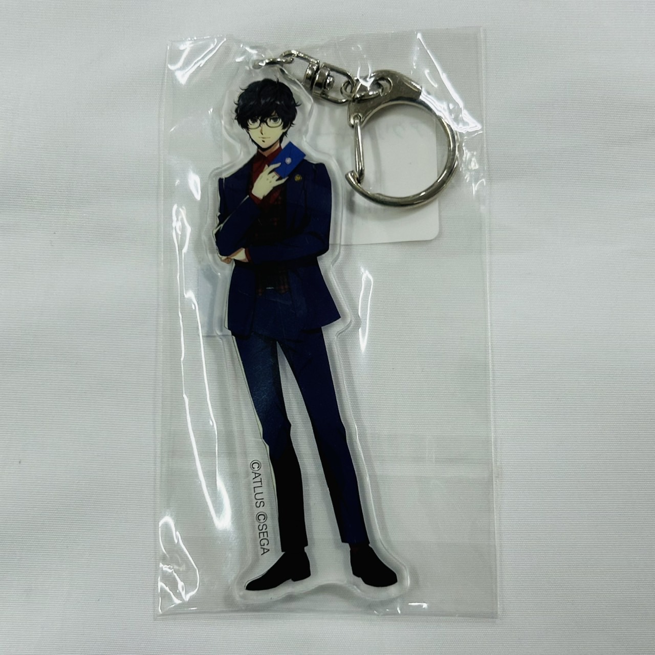 Persona Series Escri Collaboration Dessert Buffet Welcome to the Velvet Room Party Acrylic Keychain P5R (Male) Amemiya Ren
