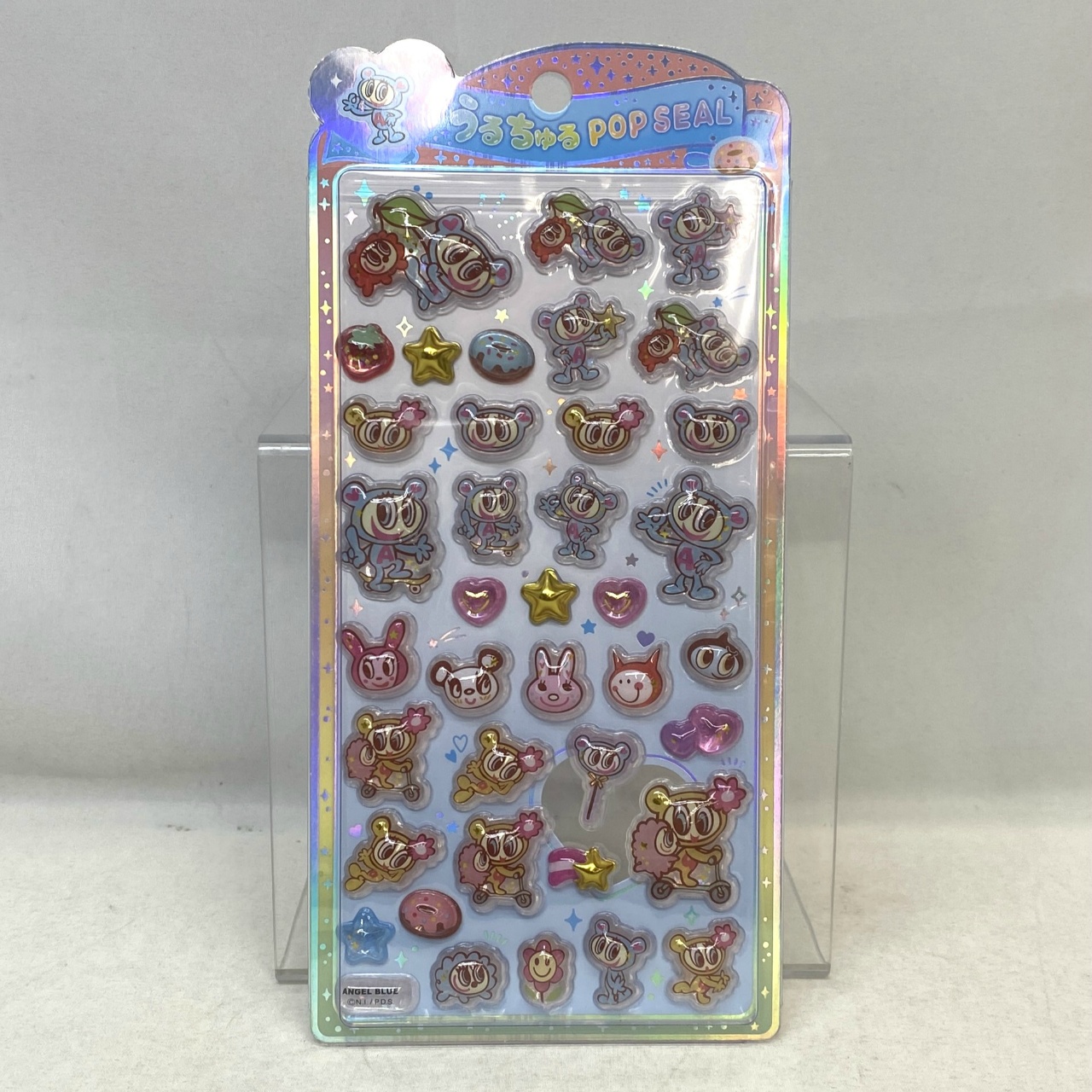 クラックス うるちゅるポップシール エンジェルブルー
