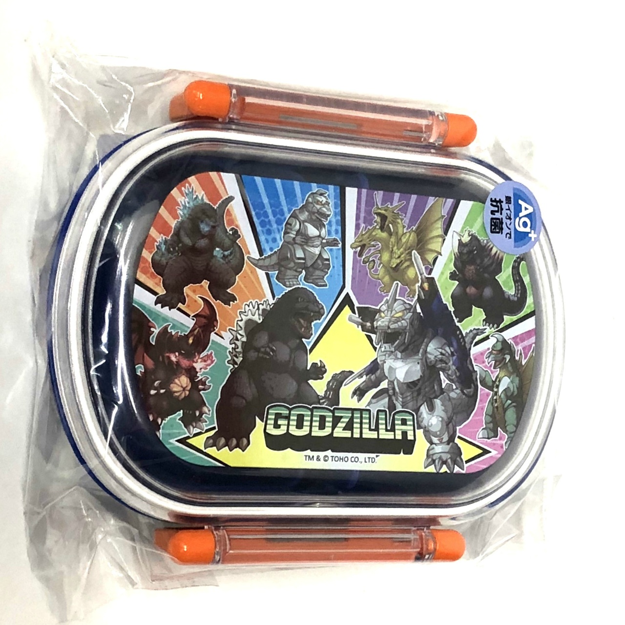 ゴジラふわっとフタタイトランチボックス