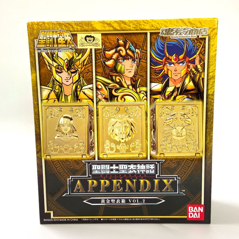Saint Seiya Myth Cloth Appendix Gold Cloth Box Vol.2