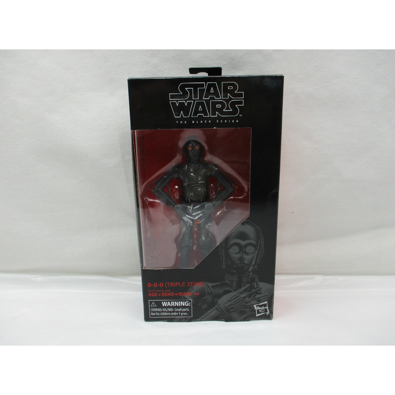 ハズブロ スター・ウォーズ ブラックシリーズ 89 0-0-0(トリプルゼロ) 6インチアクションフィギュア