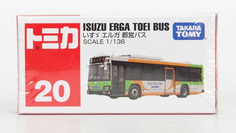 タカラトミー トミカ 赤箱 20 いすゞ エルガ 都営バス
