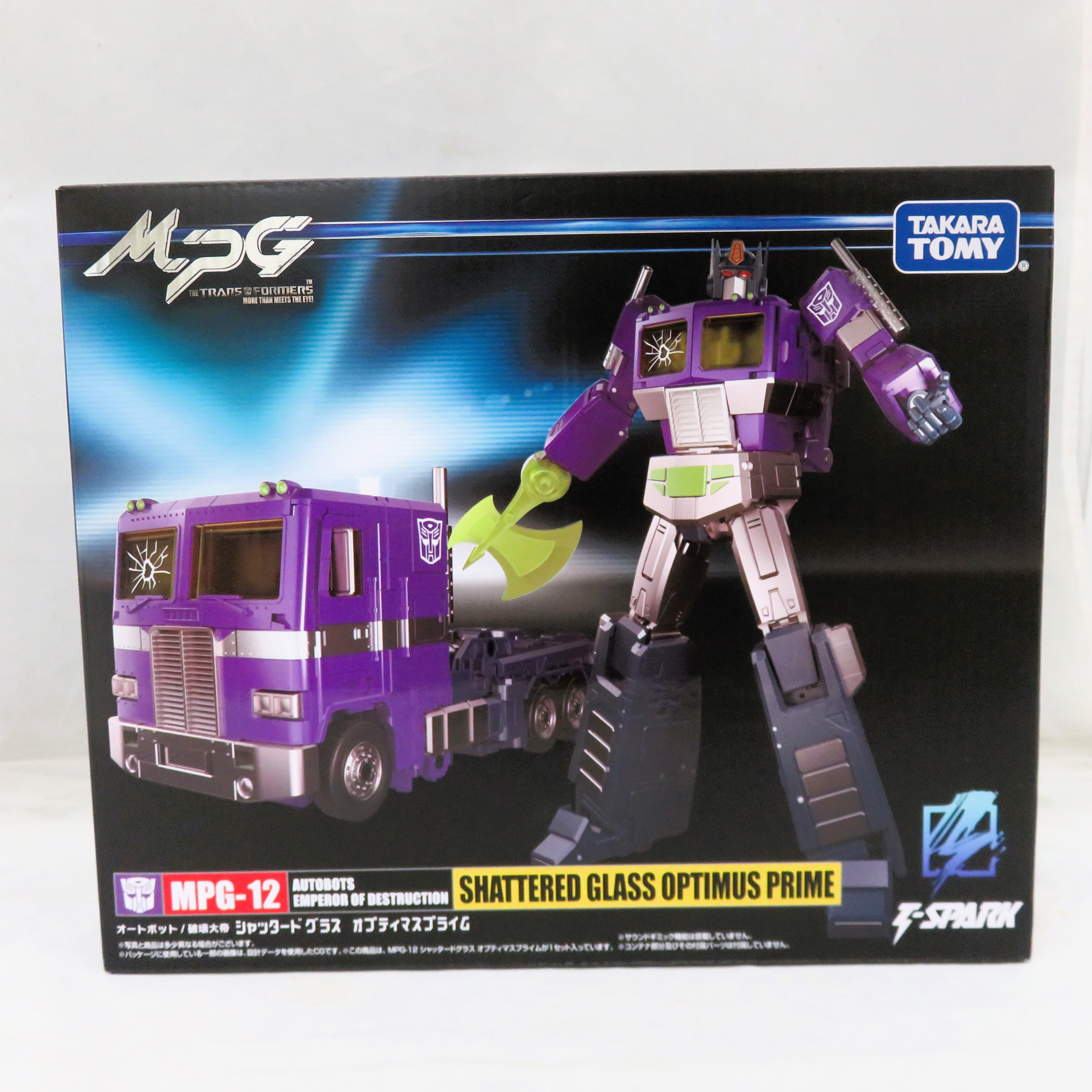Takara Tomy Transformers MPG-12 Shattered Glass Optimus Prime