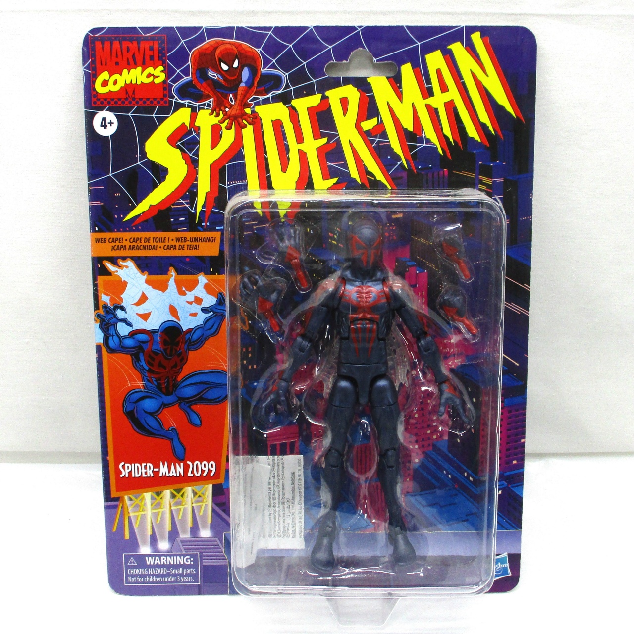 ハズブロ マーベルレジェンド スパイダーマン:レトロコレクション スパイダーマン2099 6インチアクションフィギュア
