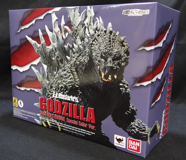 S.H.MonsterArts ゴジラ2000ミレニアム Special Color Ver.