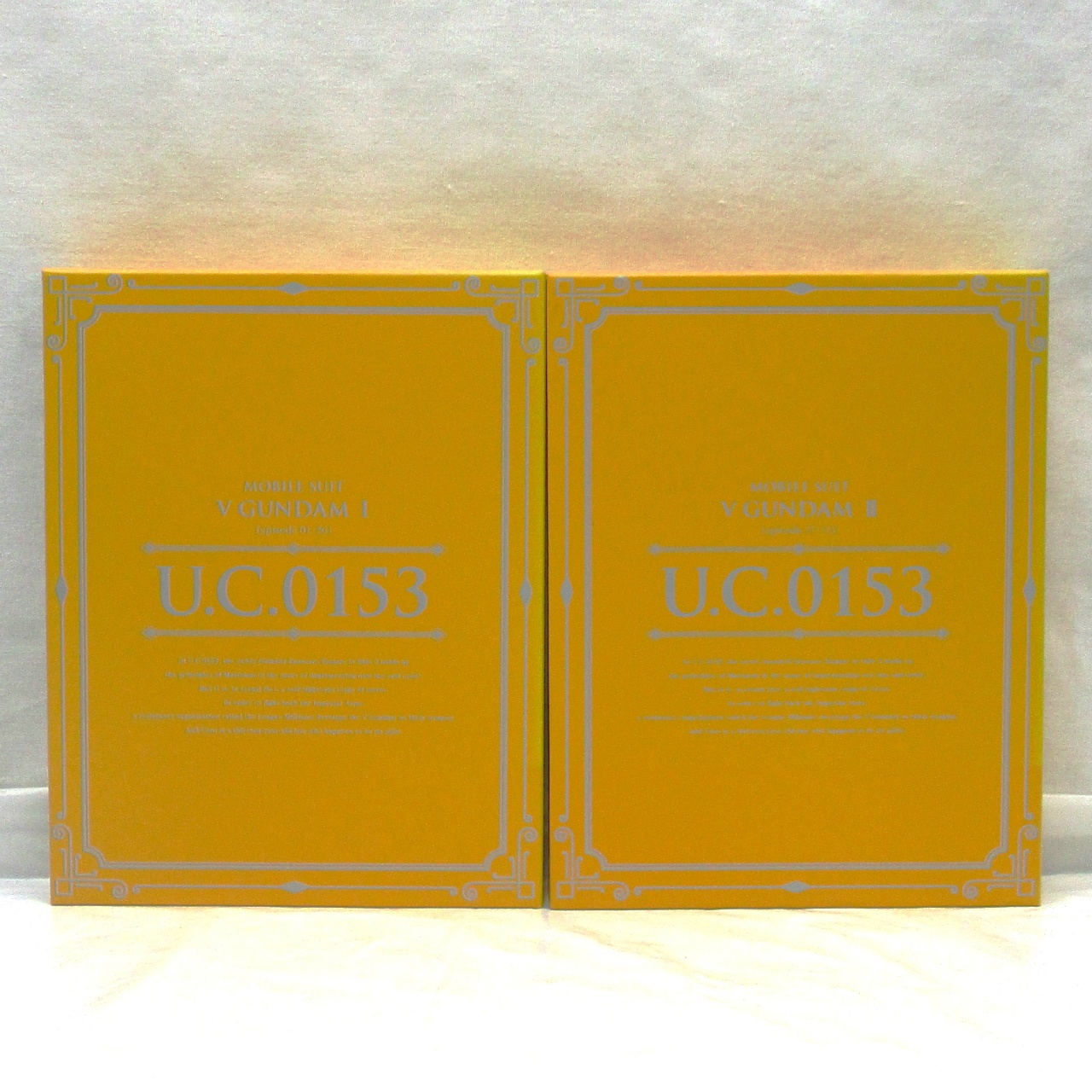 U.C.Gundam Blu-ray Libraries Mobile Suit V Gundam I & II SET