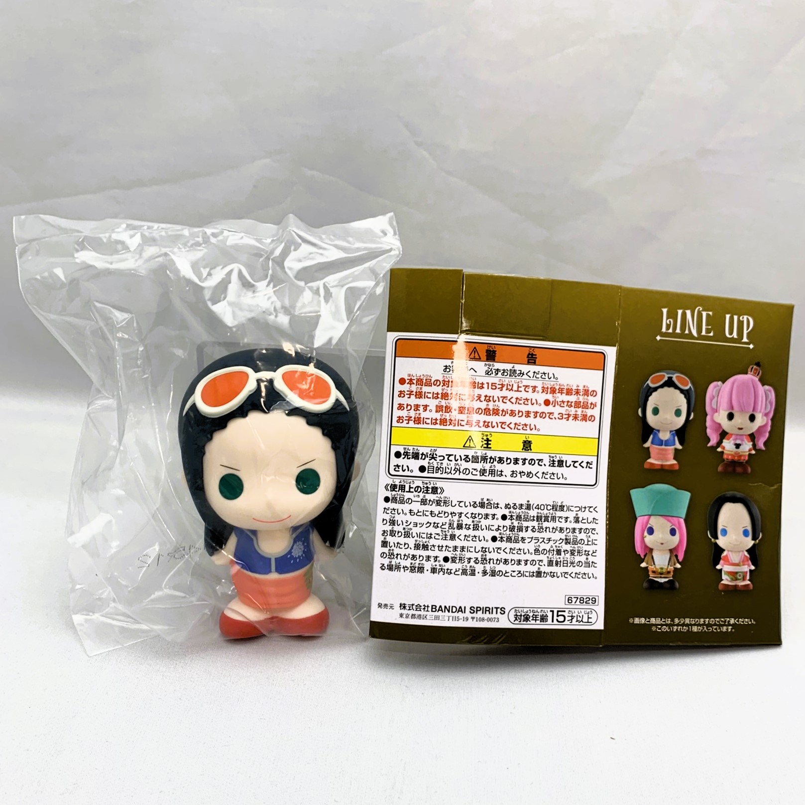 一番くじ ワンピース メモリーオブヒロインズ Devil’s night E賞 SOFVICちゅ ロビン