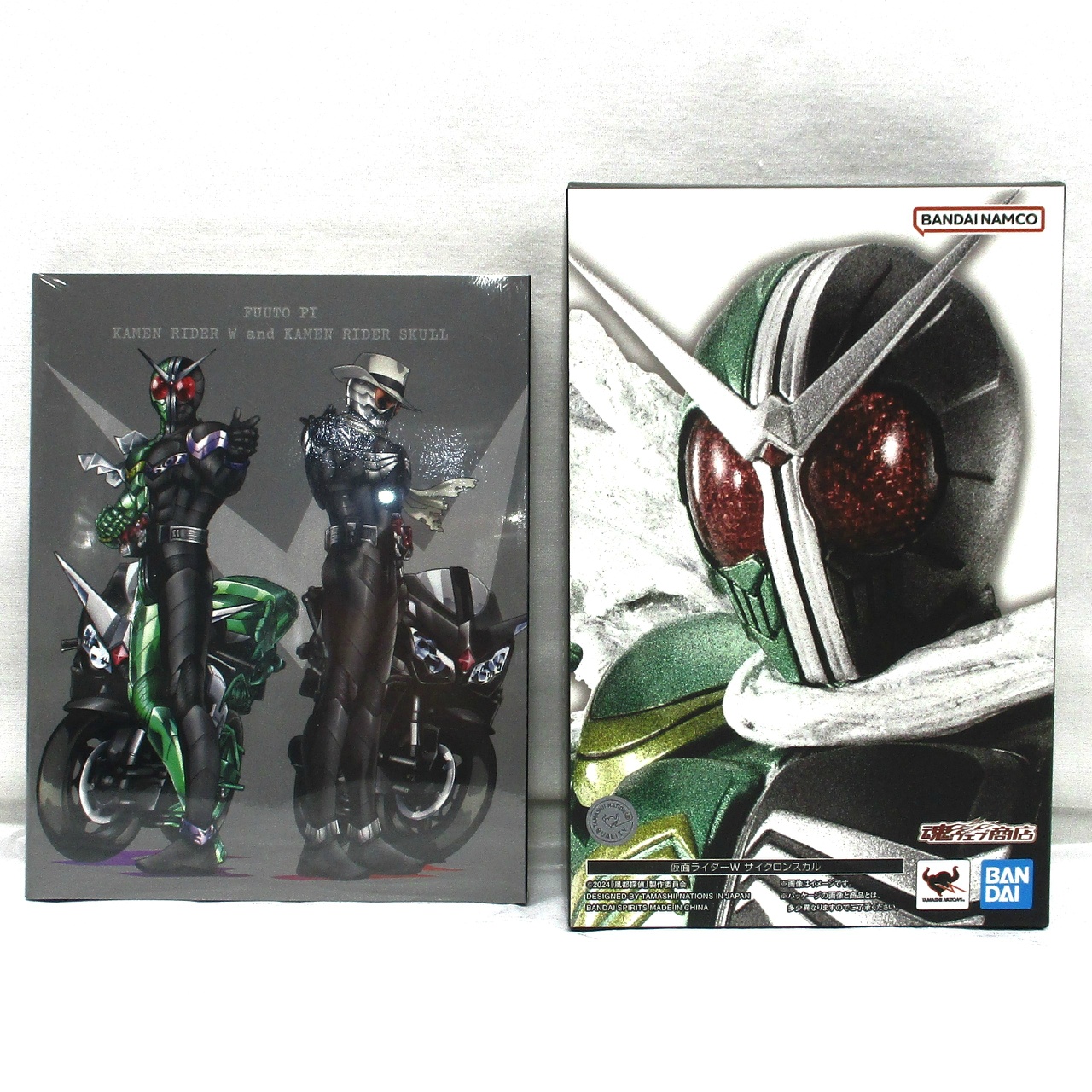 S.H.Figuarts(真骨彫製法)劇場版『風都探偵仮面ライダースカルの肖像』 仮面ライダーW サイクロンスカル付属版 スペシャルED