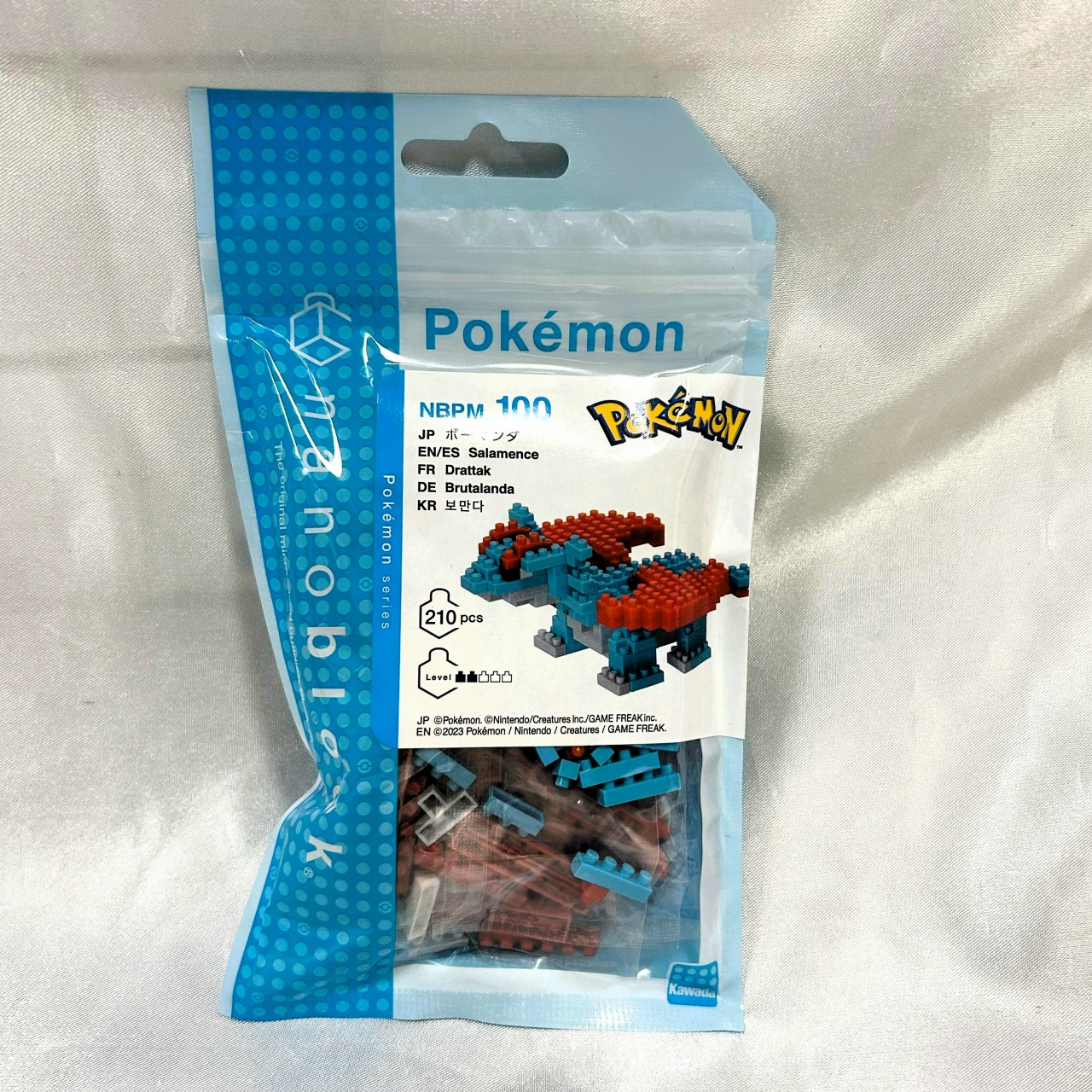 NBPM_100 ナノブロック ポケットモンスター ボーマンダ