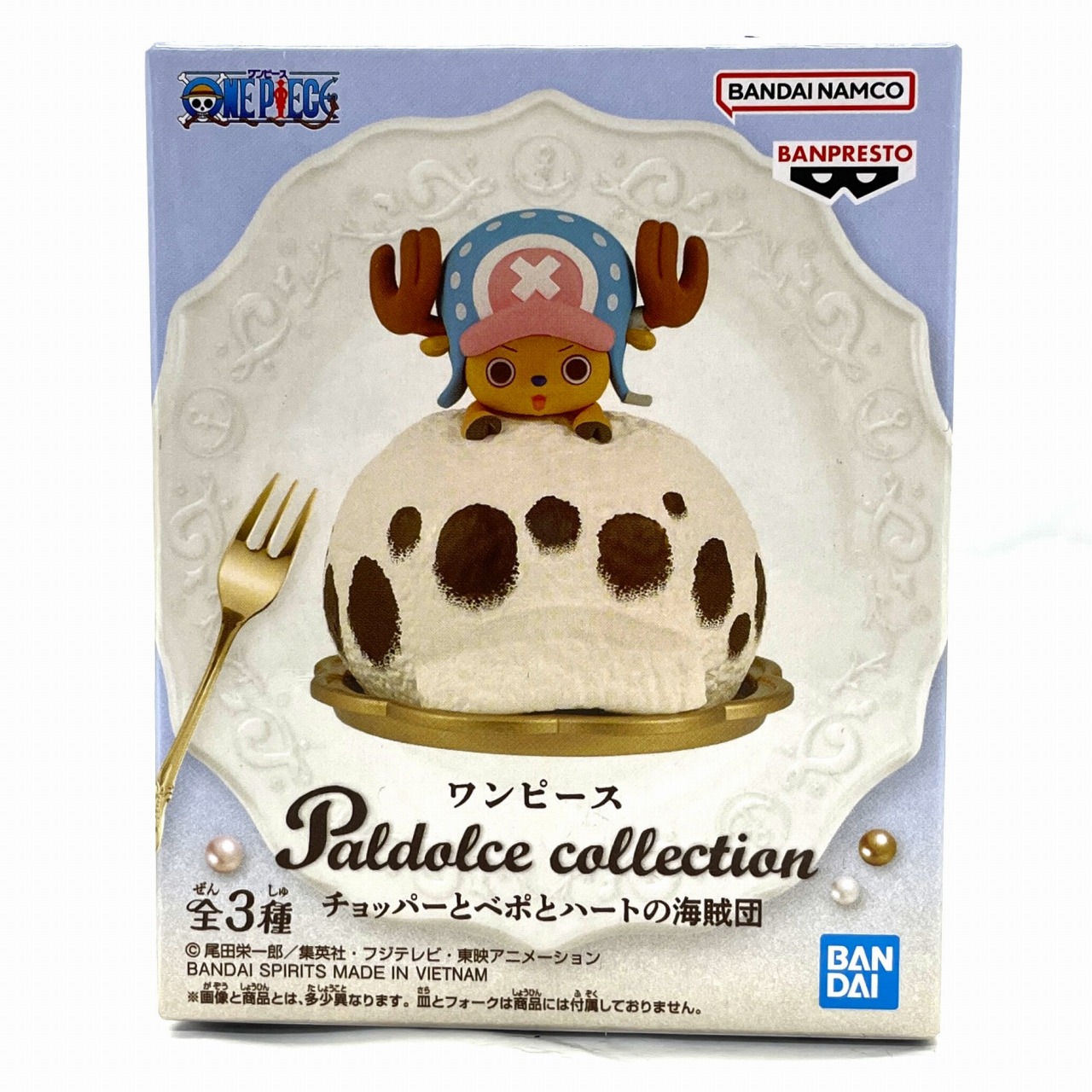 バンダイスピリッツ ワンピース Paldolce collection チョッパーとベポとハートの海賊団 A (チョッパーとローの帽子ケーキ)