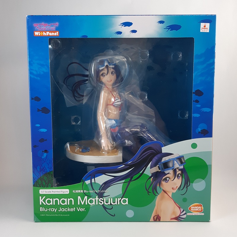 With Fans! 松浦果南​​ Blu-rayジャケットVer.  1/7PVCフィギュア  (ラブライブ!サンシャイン!!)