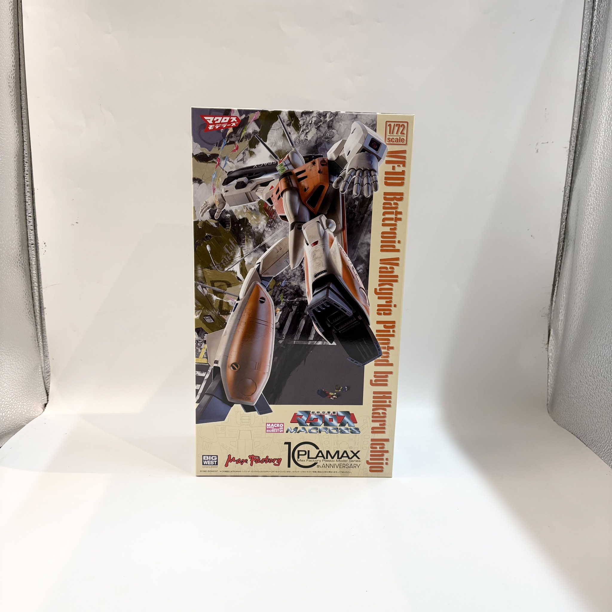 PLAMAX PX09 超時空要塞マクロス 1/72 VF-1D バトロイドバルキリー プラモデル