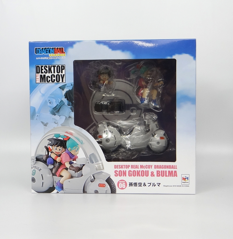 MegaHouse Dragon Ball Desktop Real McCoy 06 - Son Goku and Bulma