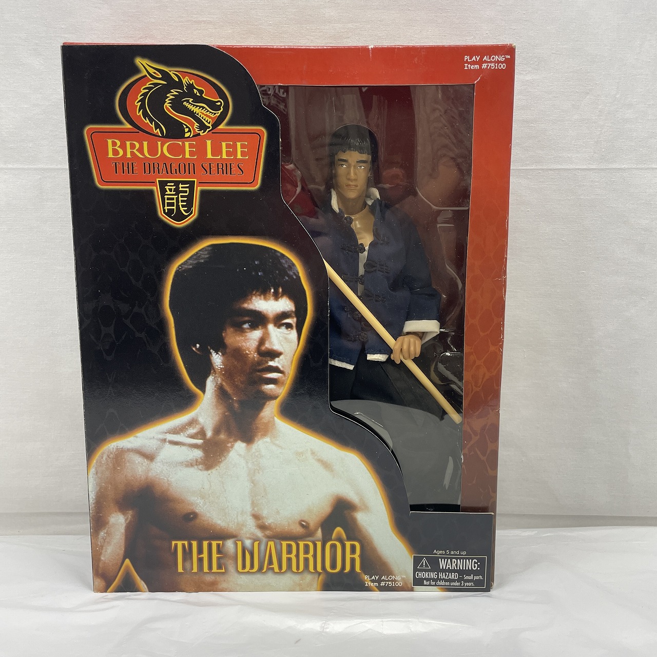 PLAY ALONG社 ブルース・リー ザ・ドラゴンシリーズ ザ・ウォーリアー アクションフィギュア (新造形)