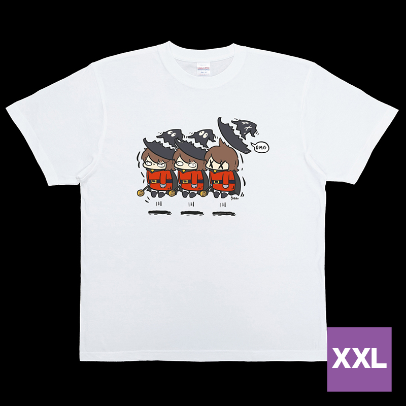 MORECATS ドロロンえん魔くん OMG Tシャツ (白) XXLサイズ
