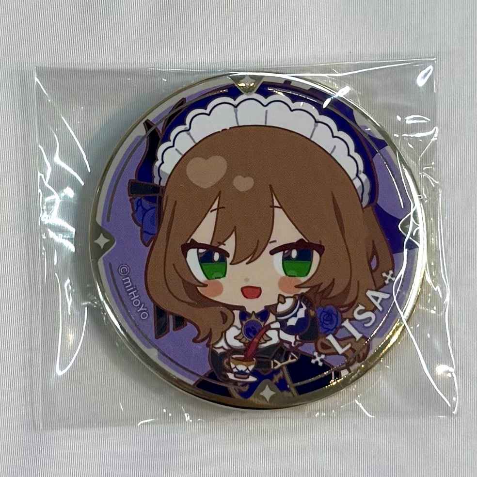 Genshin Impact x Sweets Paradise - Feast of the Gentle Breeze - Chibi Character Trading Badges Lisa