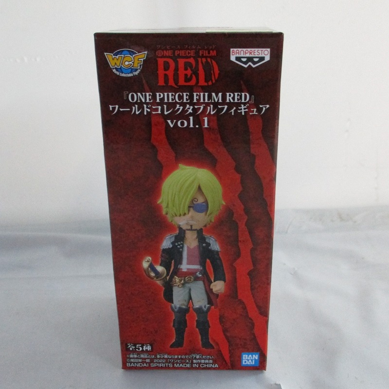 ワンピース 『ONE PIECE FILM RED』 ワールドコレクタブルフィギュアvol.1 サンジ 2615903