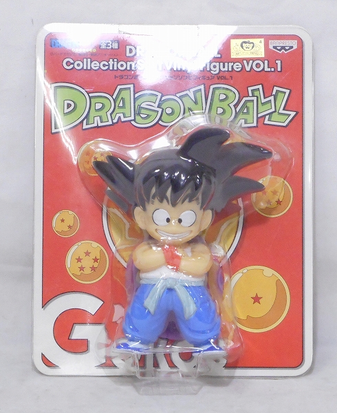ドラゴンボール コレクションソフビフィギュア VOL.1 孫悟空(幼少期) 44756