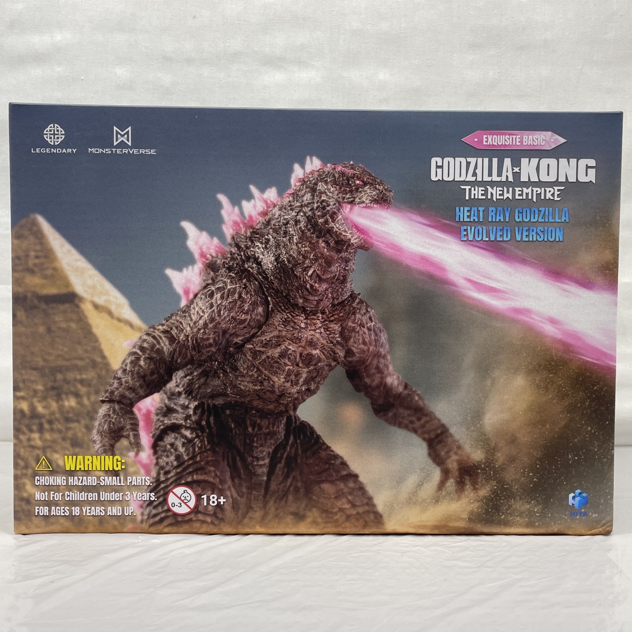 HIYA TOYS Exquisite Basic Series ゴジラxコング 新たなる帝国 ゴジラ 2024 エボリューション版 熱線放射Ver.