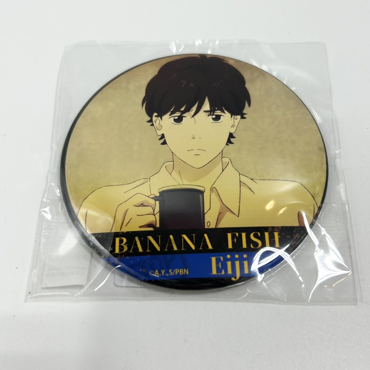 BANANA FISH 缶バッジ デザイン09(奥村英二/C)