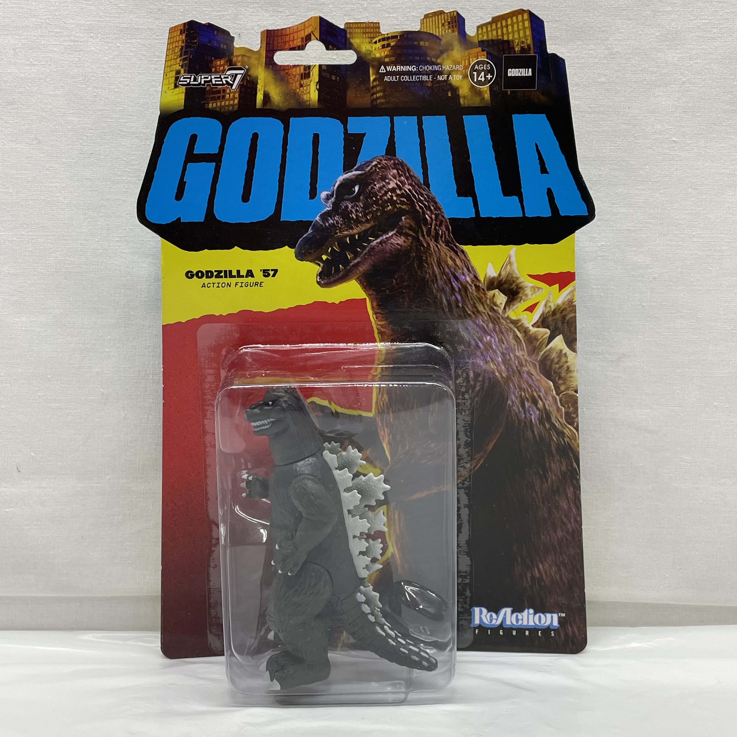 SUPER7 REACTION FIGURES 3.75インチアクションフィギュア ゴジラ 1957